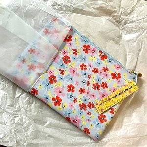 NWT Stoney Clover Lane x LoveShackFancy Flat Pouch Clutch